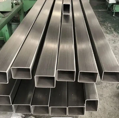 SUS 310S 410 410J1 स्टेनलेस स्टील स्क्वायर ट्यूब